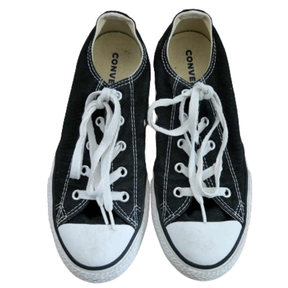 Converse Unisex-Child Chuck Taylor All Star Low Top Kids Sneaker Black S…